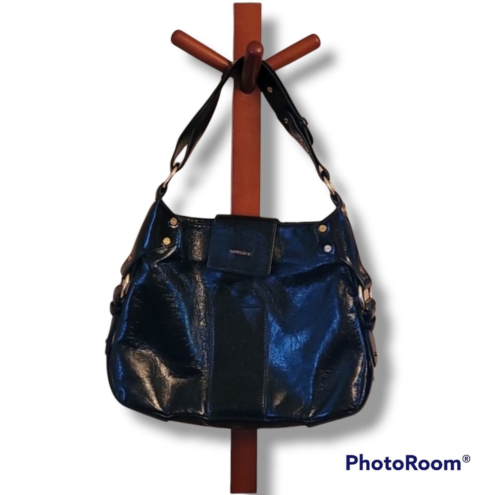 Samsara Black Shoulder Bag